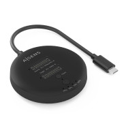 DOCKING DOBLE BAHIA M.2 NVMe A USB 3.2 GEN2x2 CLONE NEGRO AISENS ASDS-2M2N05-BK