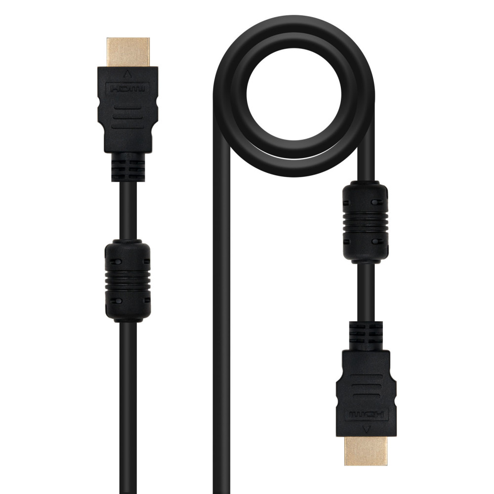 CABLE HDMI V1.4 ALTA VELOCIDAD HEC FERRITA AM-AM 5.0 M NANOCABLE 10.15.1805