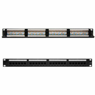 ARMARIO ACCESORIO NANOCABLE PATCH PANEL 24P UTP CAT.6 10.21.3124