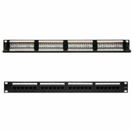 ARMARIO ACCESORIO NANOCABLE PATCH PANEL 24P UTP CAT.6 10.21.3124