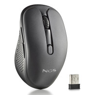 RATON NGS INALAMBRICO LASER EVOPEEP BLACK RECARGABLE MULTIMODO NEGRO USB-A