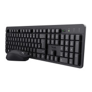 TECLADO Y RATON INALAMBRICOS TRUST TKM-360 25356 NEGRO
