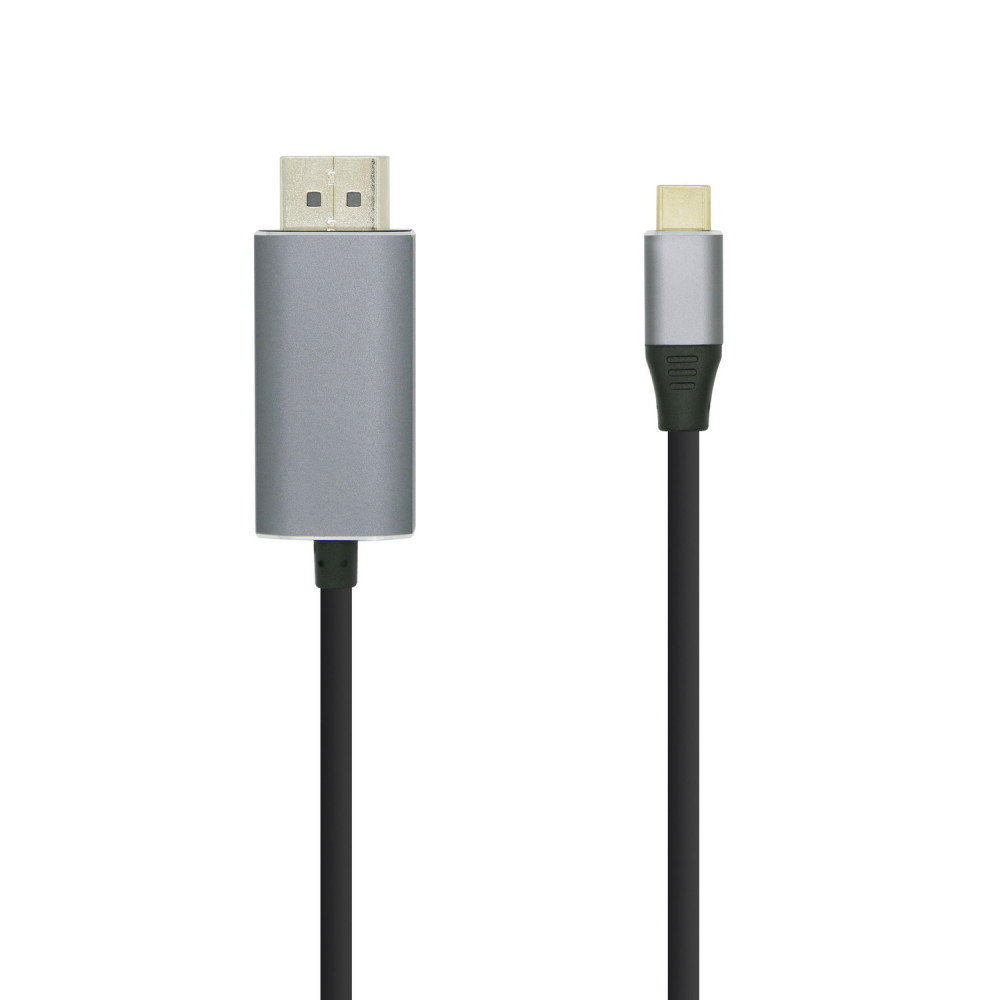 CABLE CONVERSOR USB-C M A DISPLAYPORT 4K 60HZ M NEGRO 0.8M AISENS A109-0394