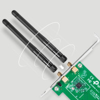 TARJETA INALAMBRICA TP-LINK 300MBPS PCIe 2 ANT DESM TL-WN881ND