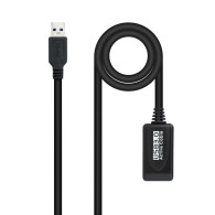 CABLE USB 3.0 PROLONGADOR AMPLIFICADOR TIPO AM-AH 5 M NANOCABLE 10.01.0311