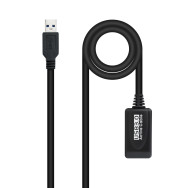CABLE USB 3.0 PROLONGADOR AMPLIFICADOR TIPO AM-AH 5 M NANOCABLE 10.01.0311