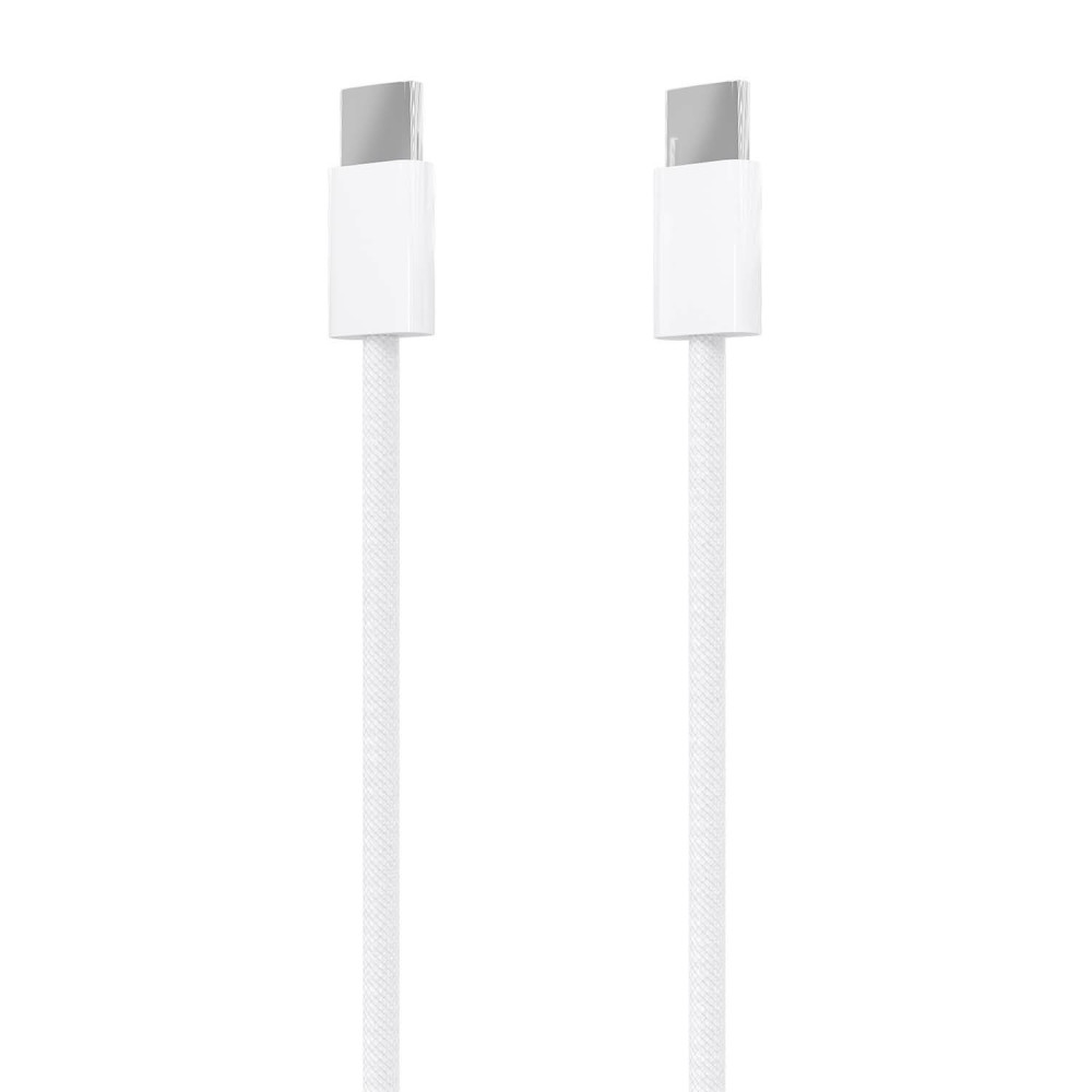 CABLE USB 2.0 3A 60W APPLE TIPO USB-CM-USB-CM BLANCO 2.0M AISENS A107-0856