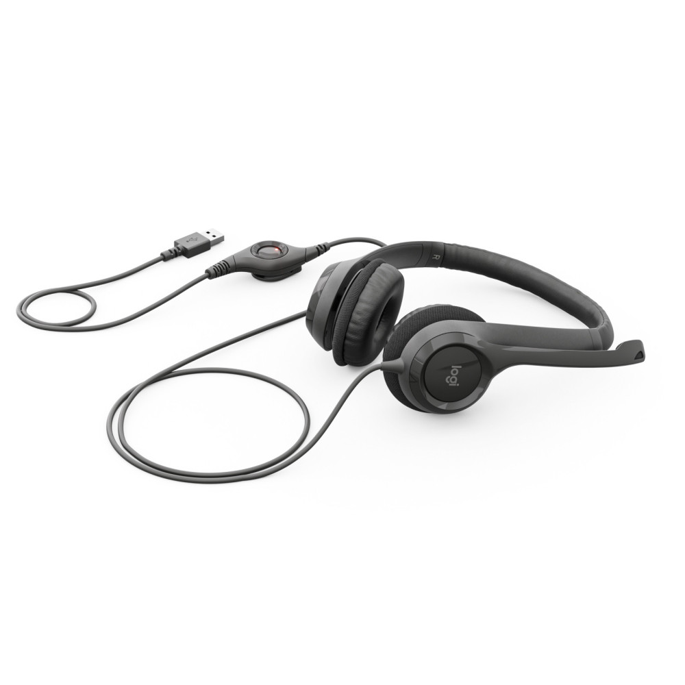 AURICULAR LOGITECH HEADSET H390 USB 981-000406