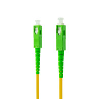 CABLE FIBRA OPTICA SC APC-SC APC MONOMODO LSZH AMARIL.1M NANOCABLE 10.20.0001