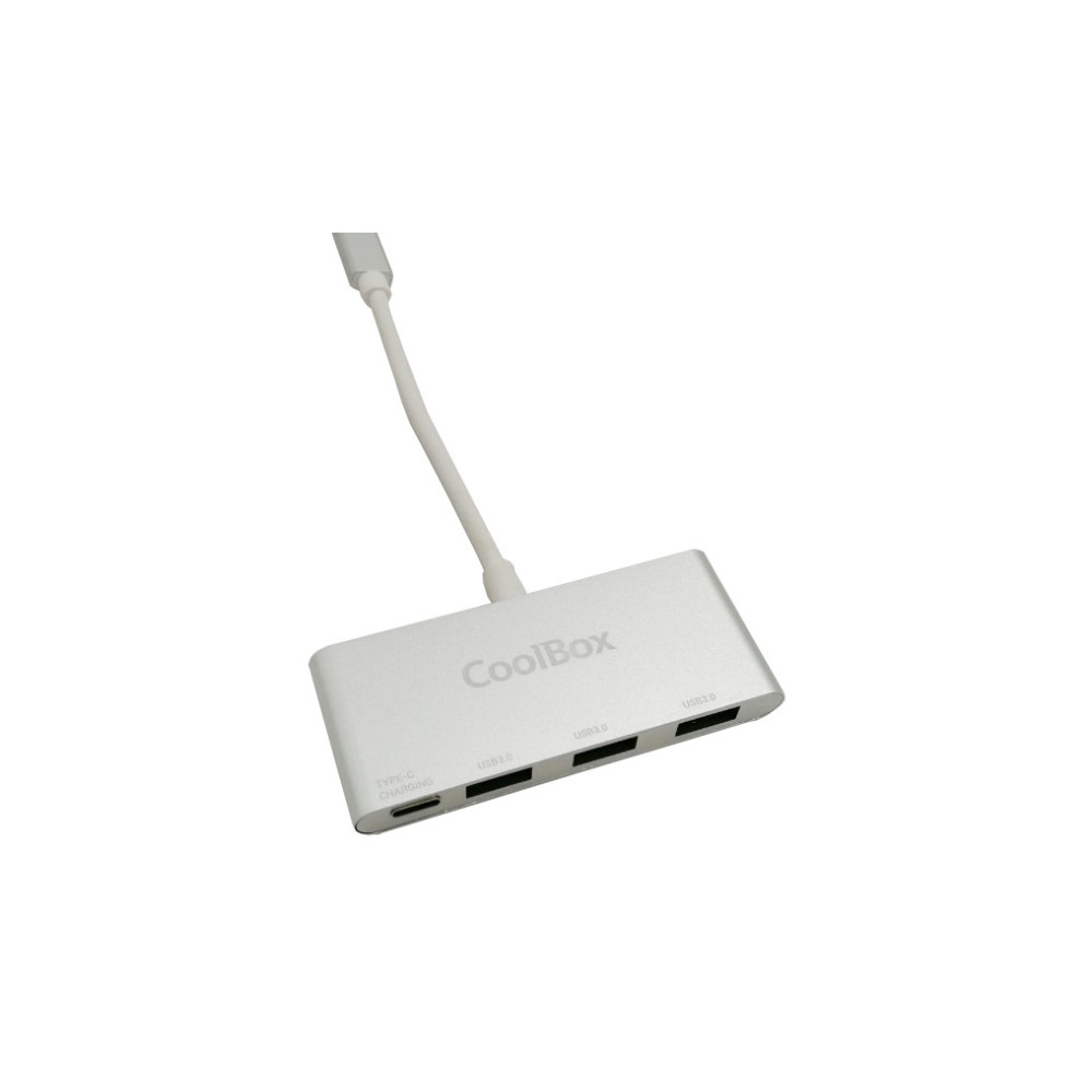 HUB USB-C COOLBOX 3 USB 3.0(A) + POWERDELIVERY COO-HUC3U3PDuc