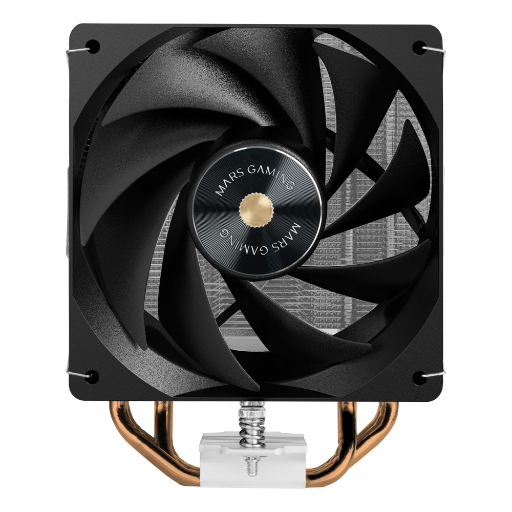 VENTILADOR PROCESADOR MARS GAMING MCPUX4 NEGRO SOCKET 1200 1700   AM4  AM5