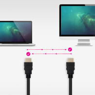 CABLE HDMI V2.0 4K-60HZ 18Gbps NEGRO 5 M NANOCABLE 10.15.3805