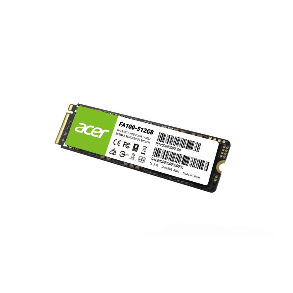 HD SSD 512GB ACER M.2 PCIE GEN3.0 NVME 3D TLC BL.9BWWA.119