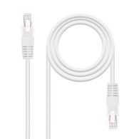 CABLE RED LATIGUILLO RJ45 CAT.6 UTP AWG24 BLANCO 25 CM 10.20.0400-L25-W