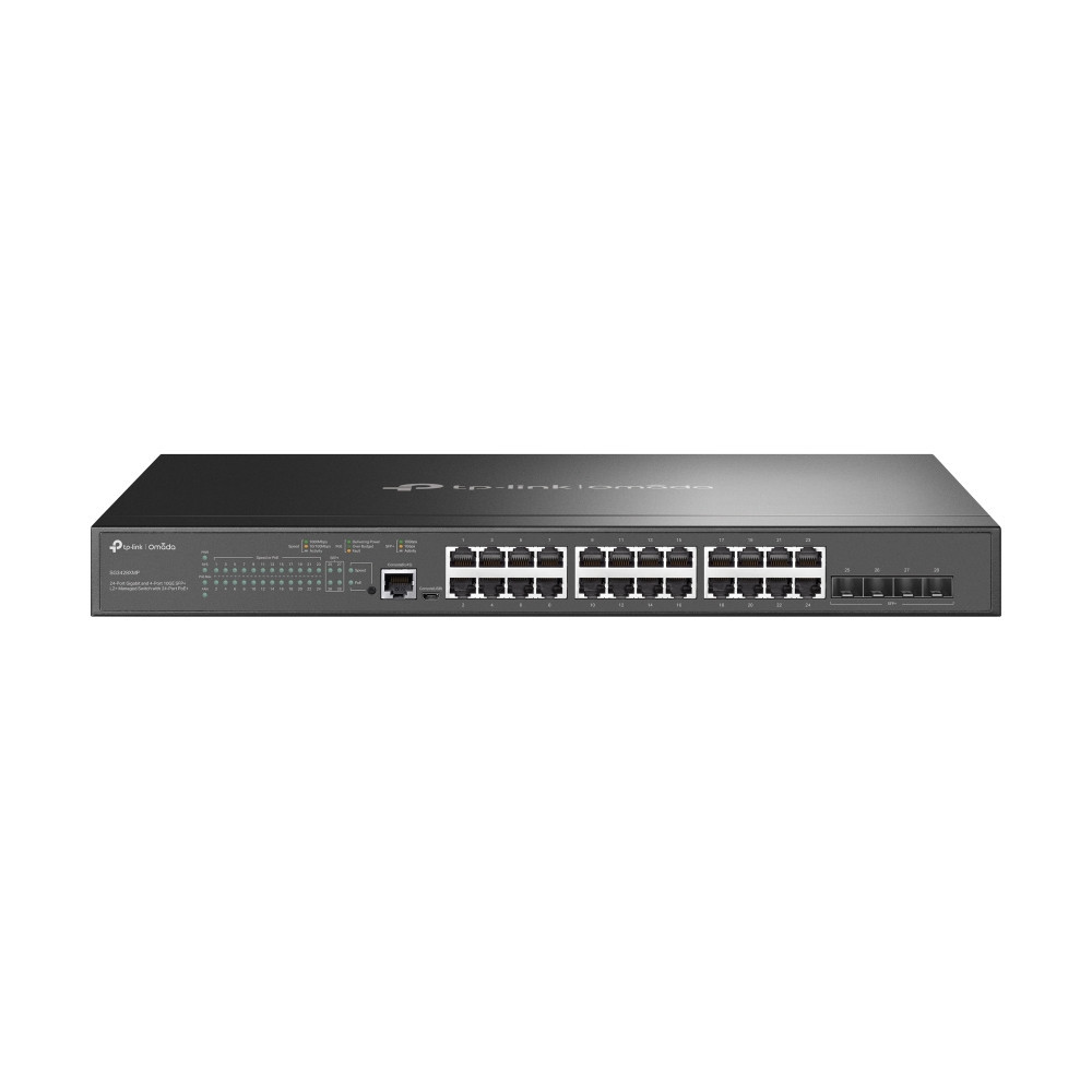 SWITCH TP-LINK 24P OMADA SG3428XMP 24PGIGABIT 4P 10GE SFP+ L2 POE