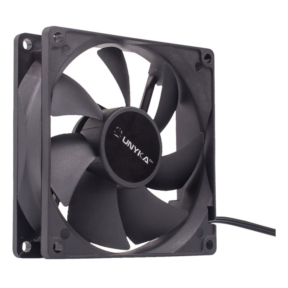 VENTILADOR CAJA ADICIONAL 9X9 UNYKA NEGRO 51789