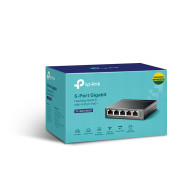 SWITCH TP-LINK 5P TL-SG1005LP 10 100 1000 4 PUERTOS POE METAL