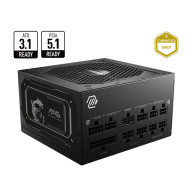 Fuente PSU MSI MAG A750GL PCIE5 II 80 Plus Gold 750W ATX 3.1 PCIE 5.1 Modular
