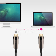 CABLE HDMI V2.0 AOC 4K 60HZ 18Gbps NEGRO 10 M NANOCABLE 10.15.2010