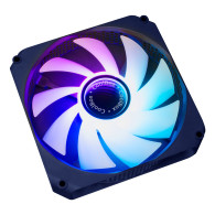 VENTILADOR CAJA ADICIONAL 12X12 ARGB COOLBOX INFINITY COO-VA-12AR02 NEGRO