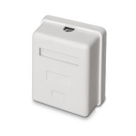 ROSETA DE SUPERFICIE RJ45 CAT.6 FTP 1 TOMA BLANCO AISENS A139-0303
