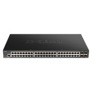 SWITCH D-LINK 52P DGS-1250-52XMP E 48P 10 100 1000 + 4X10 GIGABIT SFP+