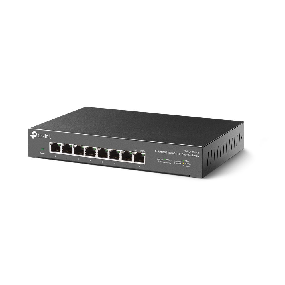 SWITCH TP-LINK 8P MULTI-GIGABIT 2.5G TL-SG108-M2