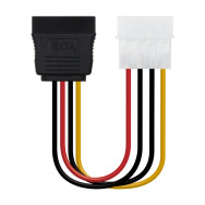 CABLE SATA ALIMENTACION 5.25MOLEX 4PIN M-SATAH 16CM OEM NANOCABLE 10.19205-OEM