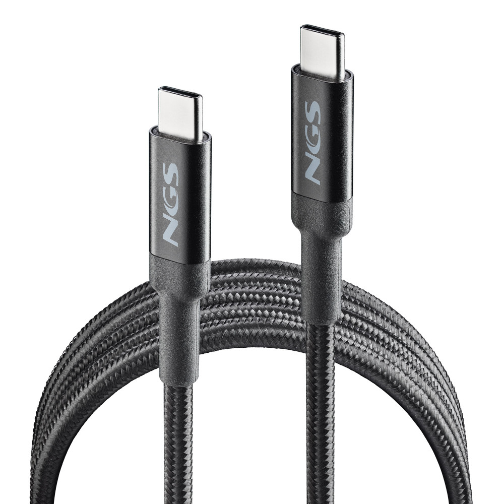 CABLE NGS CARGA RAPIDA DE USB C A USB C DE 2 M DE LONGITUD 65W