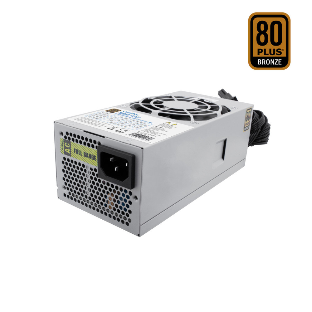 FUENTE ALIMENTACION TFX 300W COOLBOX 300T 80 PLUS BRONZE COO-FA300TBZ