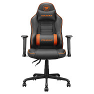 Silla Cougar Gaming Fusion S Negro Naranja