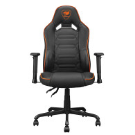 Silla Cougar Gaming Fusion S Negro Naranja