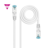 CABLE RED LATIGUI CAT.7 LSZH SFTP PIMF AWG26 BLANCO 25 CM 10.20.1700-L25-W