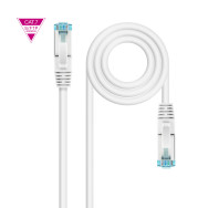 CABLE RED LATIGUI CAT.7 LSZH SFTP PIMF AWG26 BLANCO 25 CM 10.20.1700-L25-W