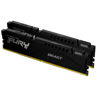 MEMORIA KIT DDR5 32GB(2X16GB) PC5-41600 5200MHZ KINGSTON FURY KF552C40BBK2-32