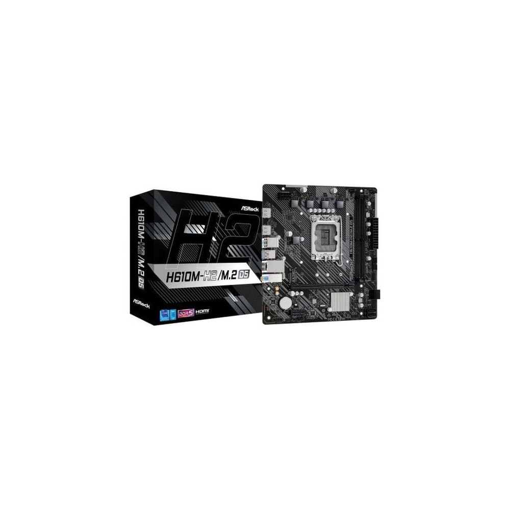 PB S1700 ASROCK H610M-H2/M.2 D5 2DDR5 PCIE4 LAN 4SATA3 M2 HDMI MATX
