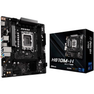 PB S1851 ASROCK H810M-H 2DDR5 PCI4.0 LAN GIGABIT 4XSATA3 2XM2 2HDMI MATX