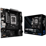 PB S1851 ASROCK H810M-H 2DDR5 PCI4.0 LAN GIGABIT 4XSATA3 2XM2 2HDMI MATX