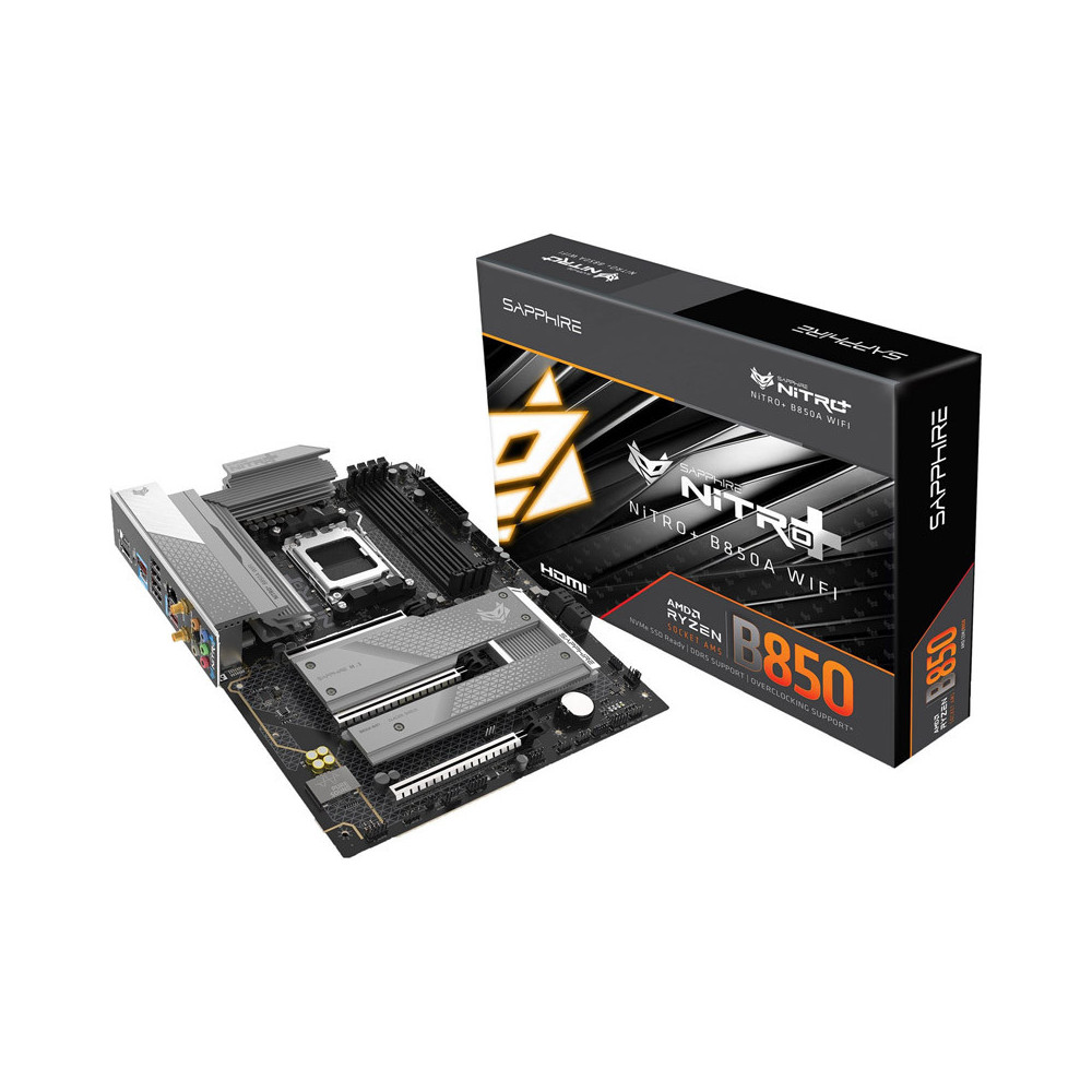 Placa Base Sapphire Nitro+ B850A WIFI7 Socket AM5