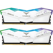 KIT MEMORIA RAM TEAMGROUP DELTA 32GB (2X16GB) DDR5 5600MHZ RGB WHITE