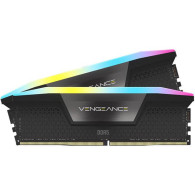 Memoria DDR5 Corsair Vengeance RGB 32GB 2x16GB 6400MHz CL36 XMP Negro