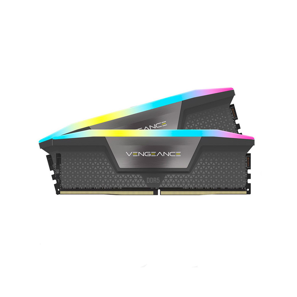 MEMORIA KIT DDR5 32GB(2X16GB) PC5-51200 6400MHZ CORSAIR VENGEANCE RGB OPTAMD C36