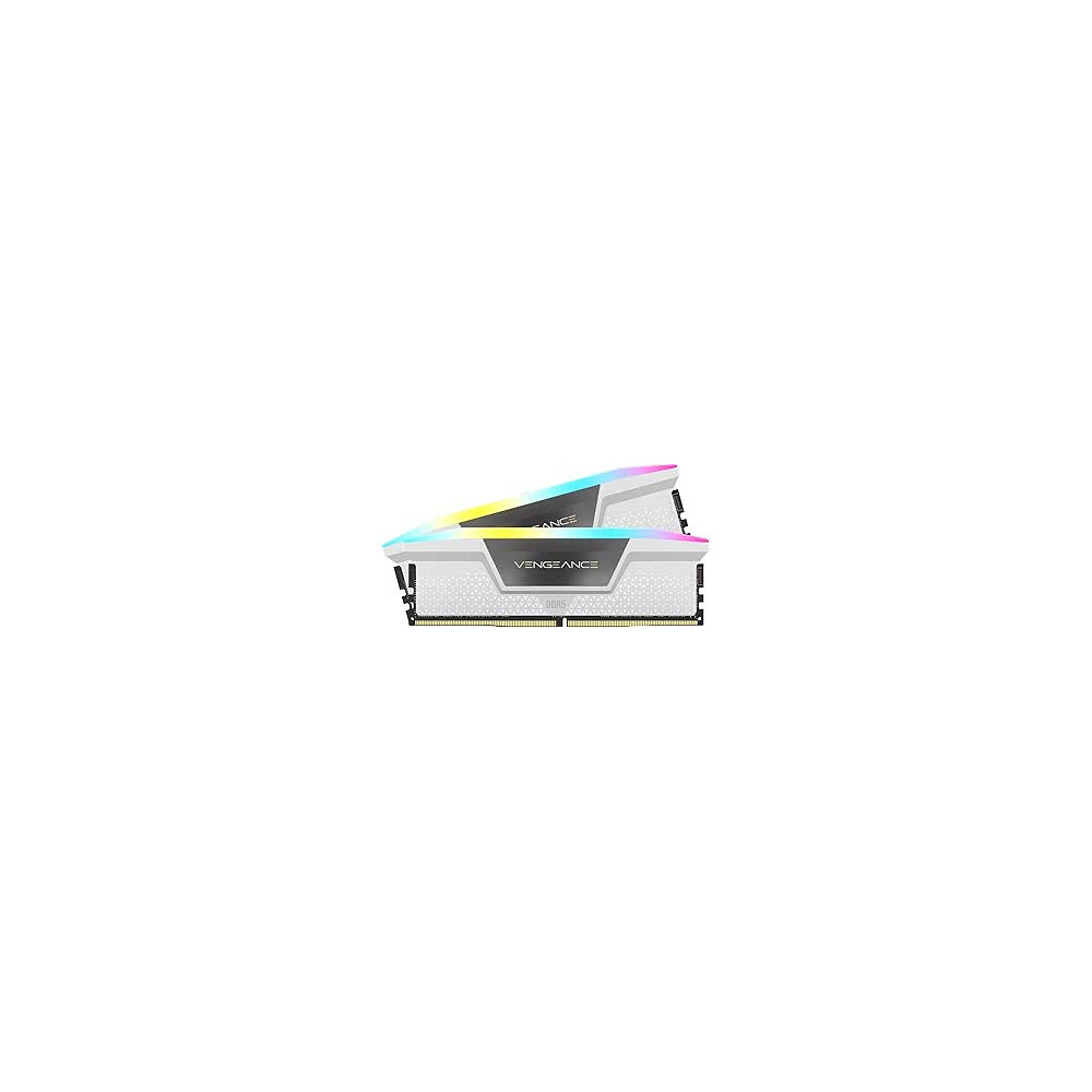 CORSAIR VENGEANCE RGB 32GB (2x16GB) DDR5 DRAM 6000MT/s CL36 AMD EXPO & Intel XMP Memory Kit