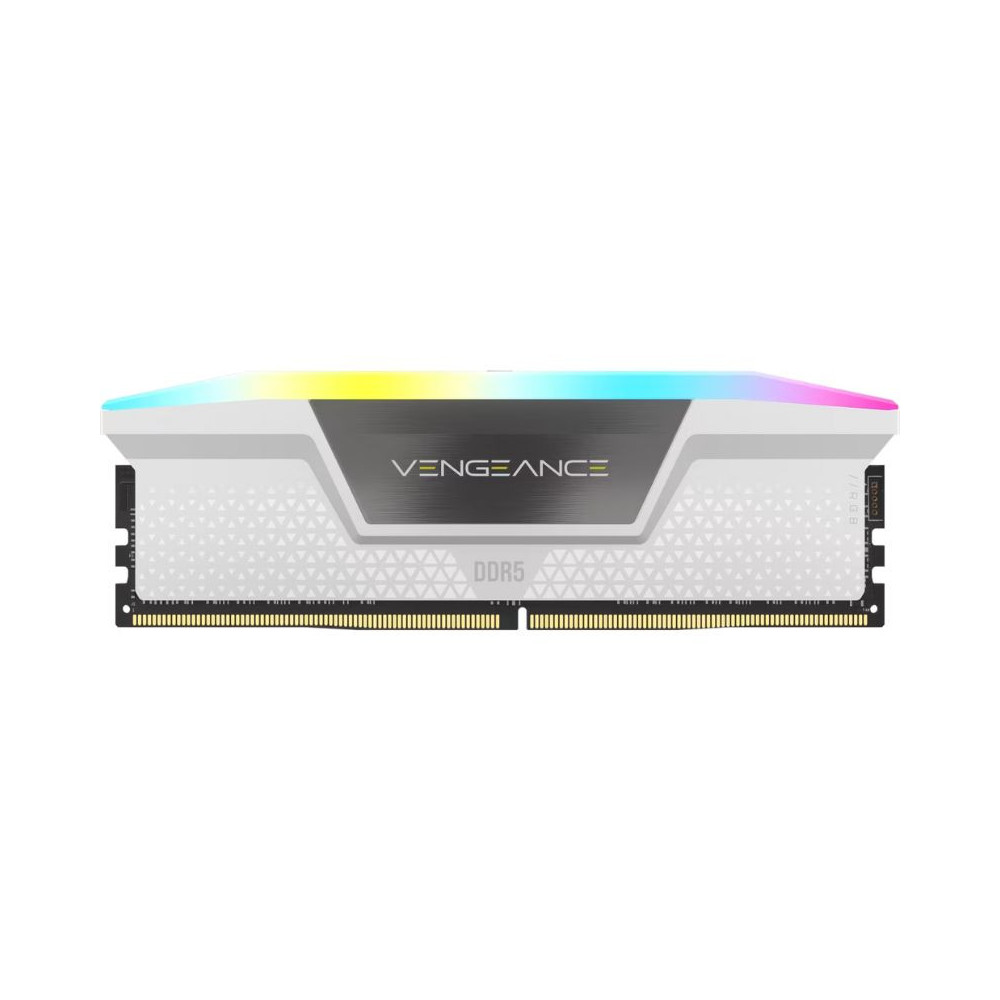 Memoria DDR5 Corsair Vengeance RGB 32GB 2x16GB 6000MHz CL36 Dual Blanco