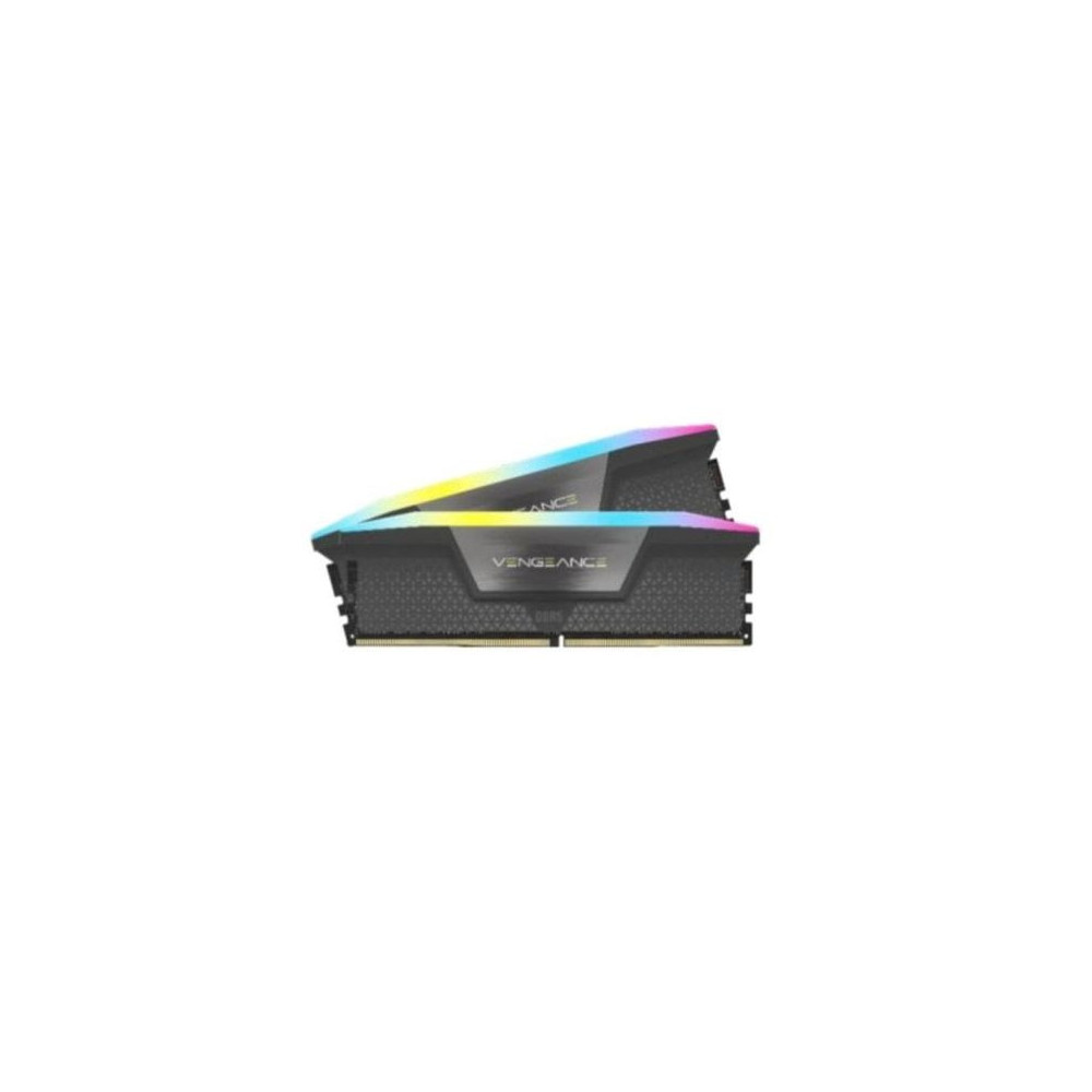 MEMORIA KIT DDR5 64GB(2X32GB) PC5-48000 6000MHZ CORSAIR VENGEANCE RGB CL40 GREY