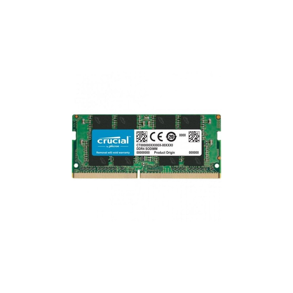 MEMORIA SODIMM DDR4 8GB PC4-25600 3200MHZ CRUCIAL CL22 1.2V CT8G4SFRA32A