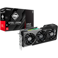 Tarjeta Gráfica ASRock AMD Radeon RX 9070 XT Steel Legend Dark 16GB GDDR6