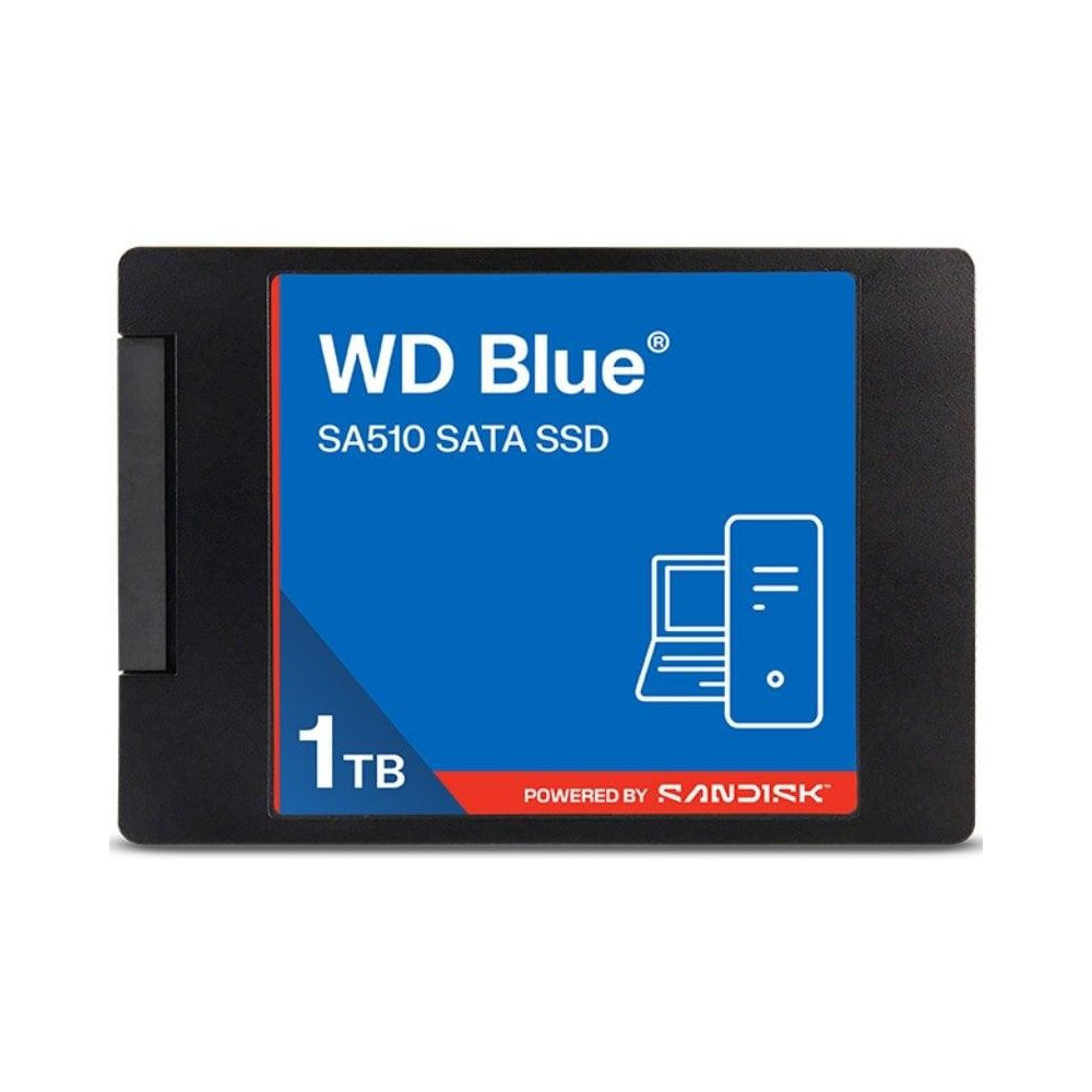 HD SSD 1TB WESTERN DIGITAL 2.5 SATA3 BLUE SA510 WDS100T5B0A