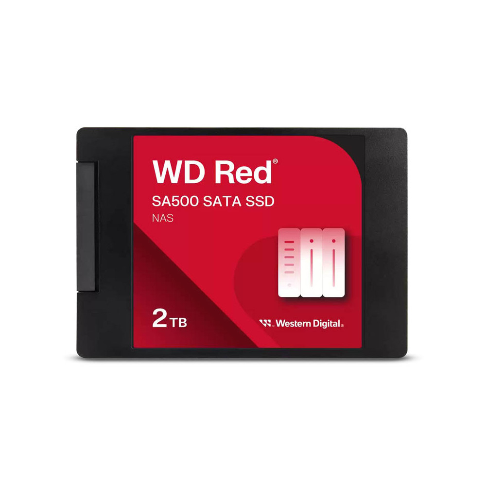 HD SSD 2TB WESTERN DIGITAL 2.5 SATA3 RED SA500 NAS WDS200T2R0A