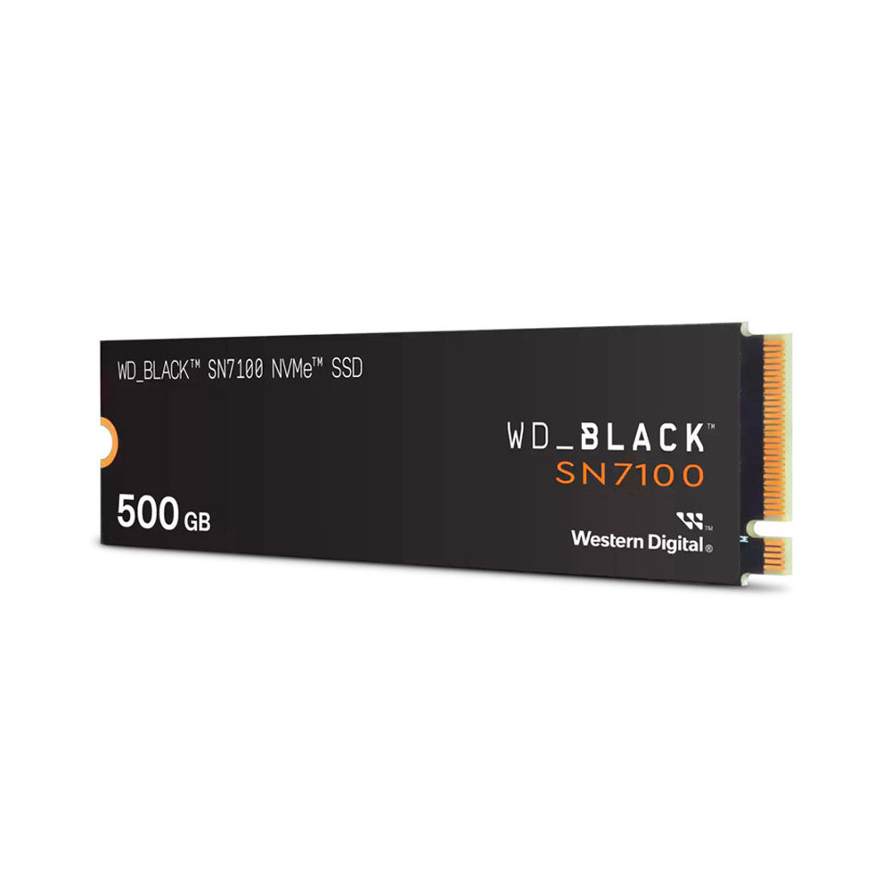 HD SSD 500GB WESTERN DIGITAL M.2 2280 PCIE NVME BLACK SN7100 WDS500G4X0E